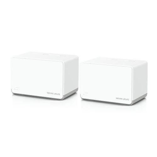 Mercusys (HALO H70X 2-Pack) AX1800 Dual Band Whole Home Mesh Wi-Fi 6 System, 3 LAN per Unit, OFDMA & MU-MIMO