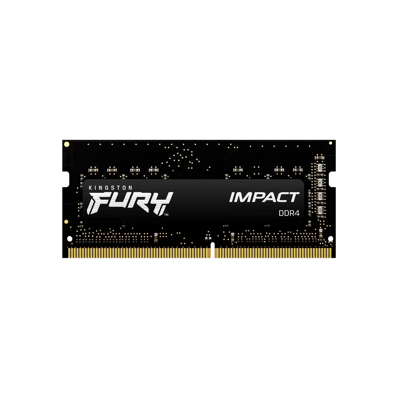 Kingston Fury Impact KF426S15IBK2/16 16GB (2 x 8GB) DDR4 2666MHz Non ECC Memory RAM SODIMM