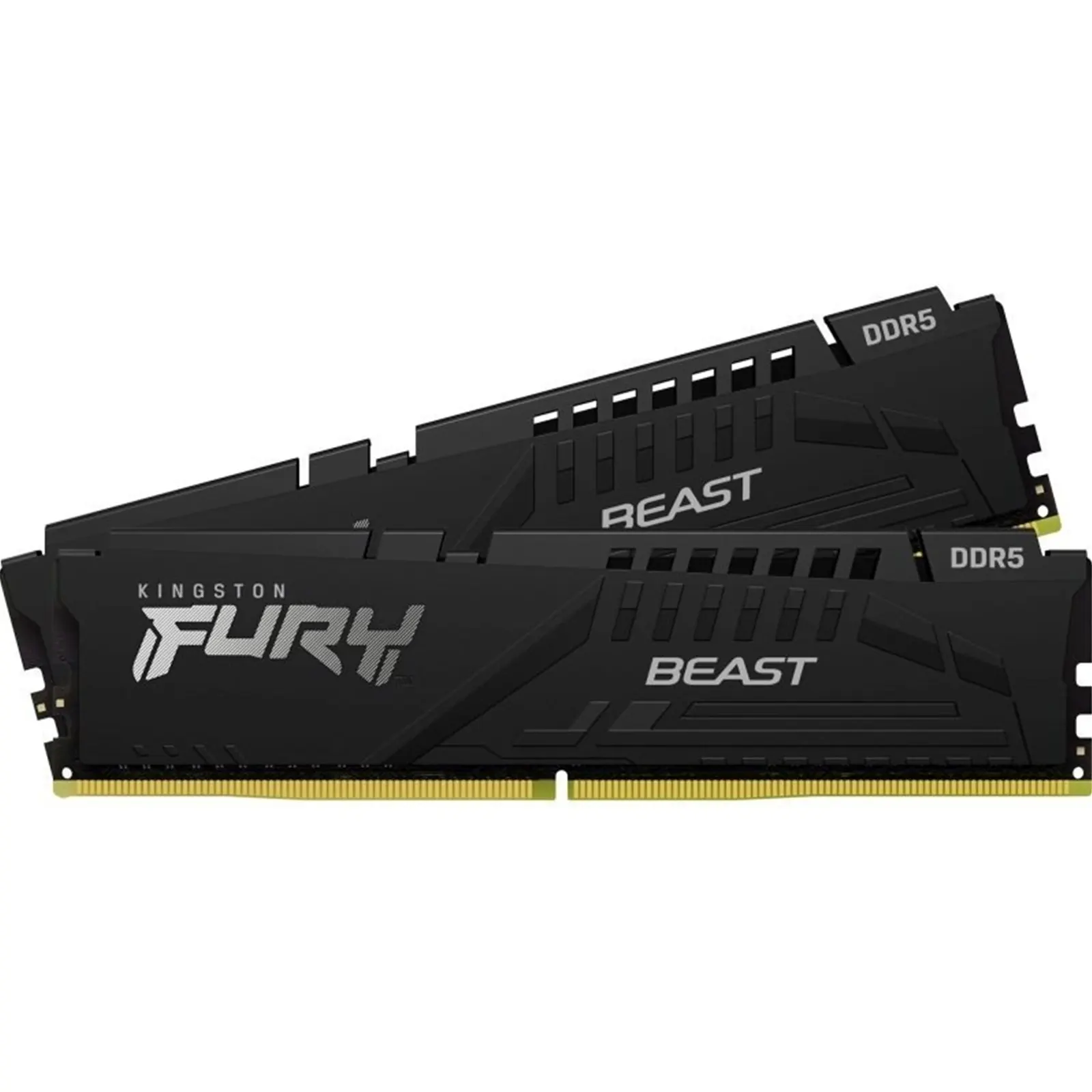 Kingston FURY Beast 64GB (2 x 32GB) 6000MHz DDR5 DIMM System Memory Black Heatsink