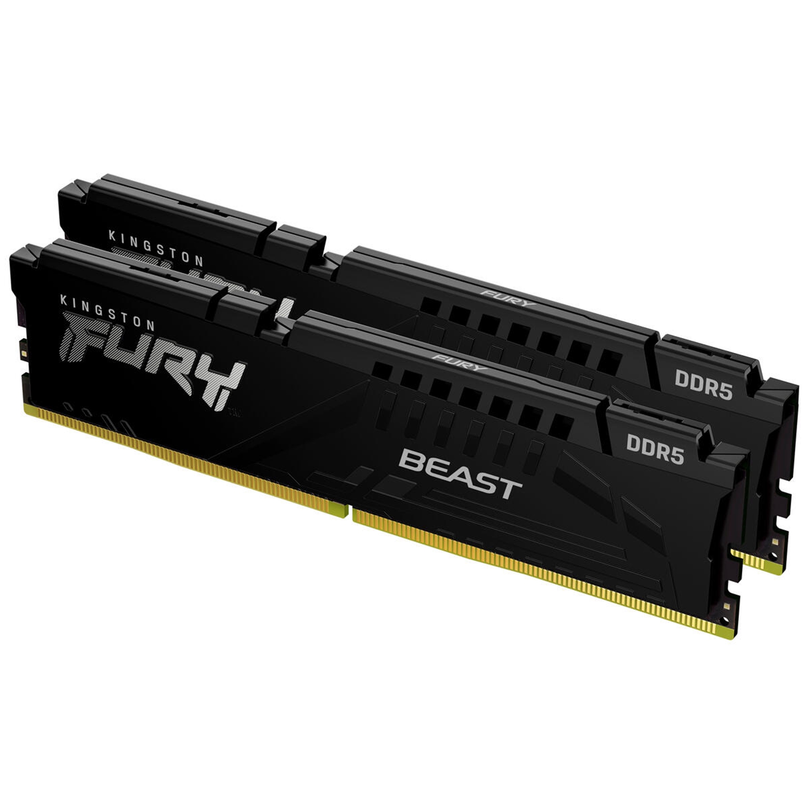 Kingston 32GB 6400MT/s DDR5 CL32 DIMM (Kit of 2) FURY Beast Black XMP