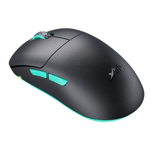 Xtrfy M8 Wired/Wireless Gaming Mouse, 400-26000 CPI, Low Front, Ultra-light, Unique Symmetrical Shape, Black