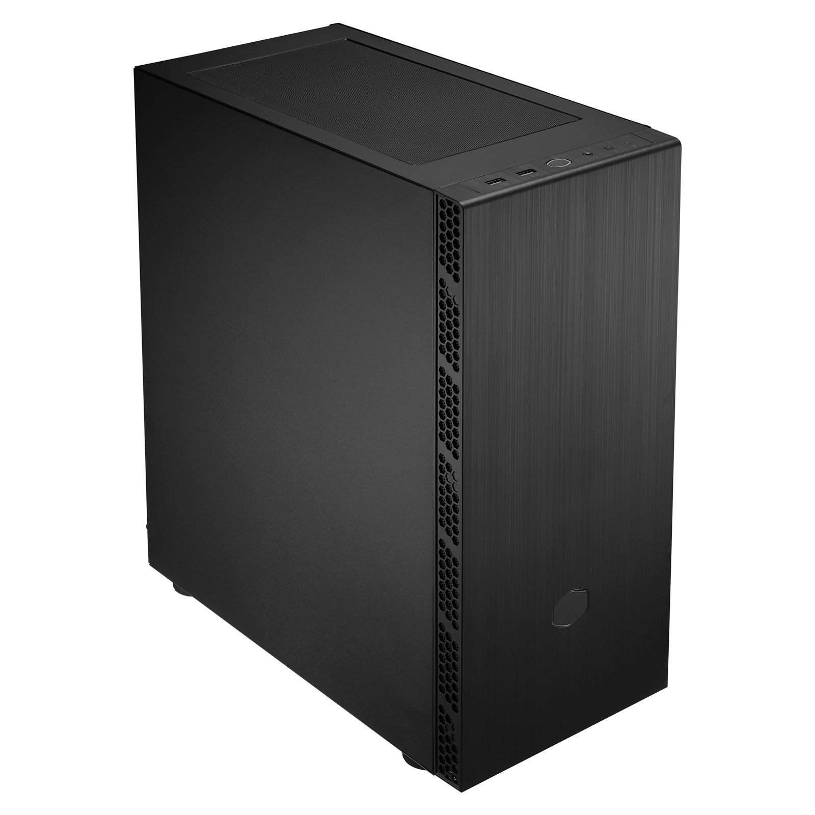 Cooler Master MasterBox MB600L V2 (Without ODD Steel Version) Mid Tower 2 x USB 3.2 Gen 1 Type-A Black Case