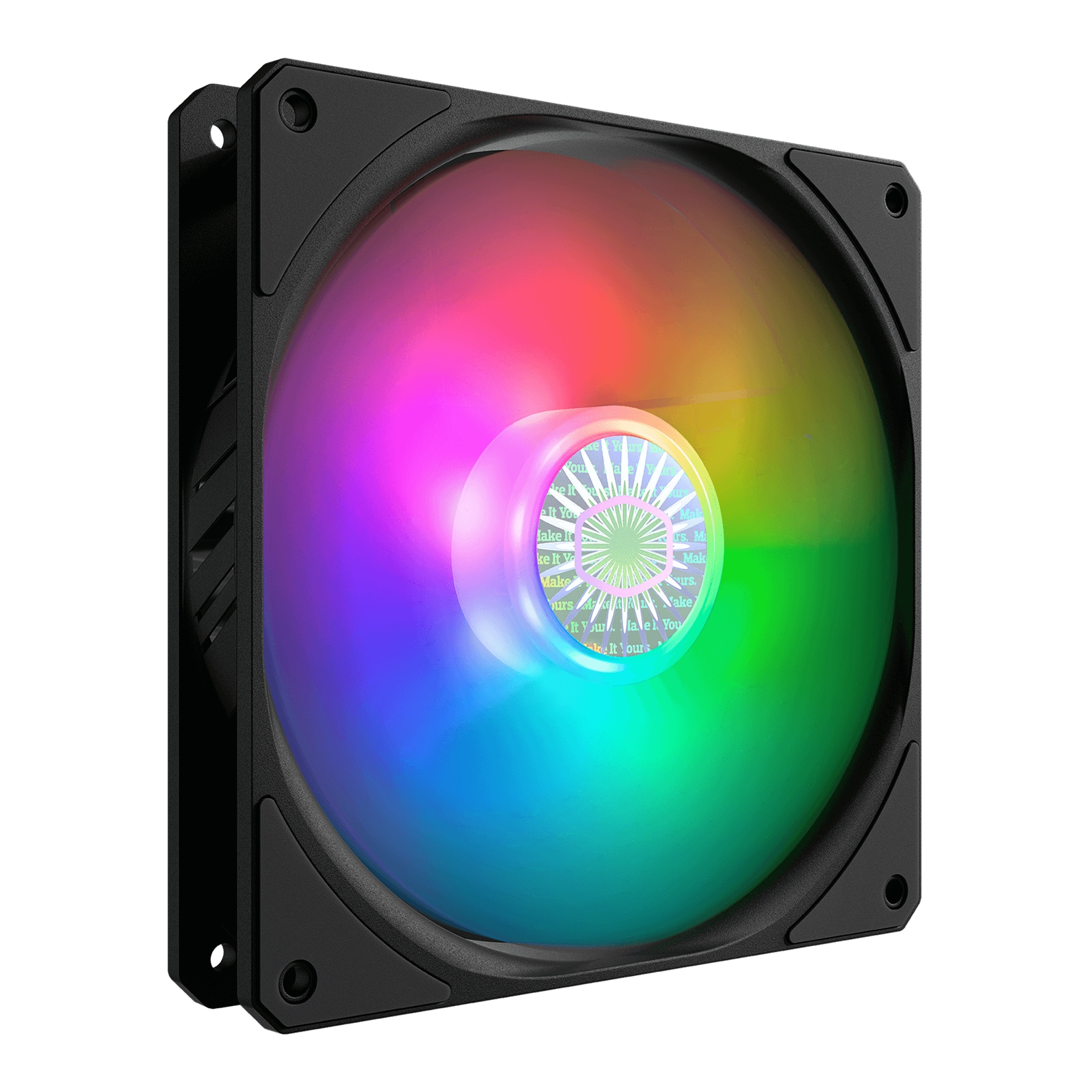 Cooler Master 120mm Cooler Master SickleFlow 120 ARGB, 7 Blade, PWM, Addressable RGB LEDs