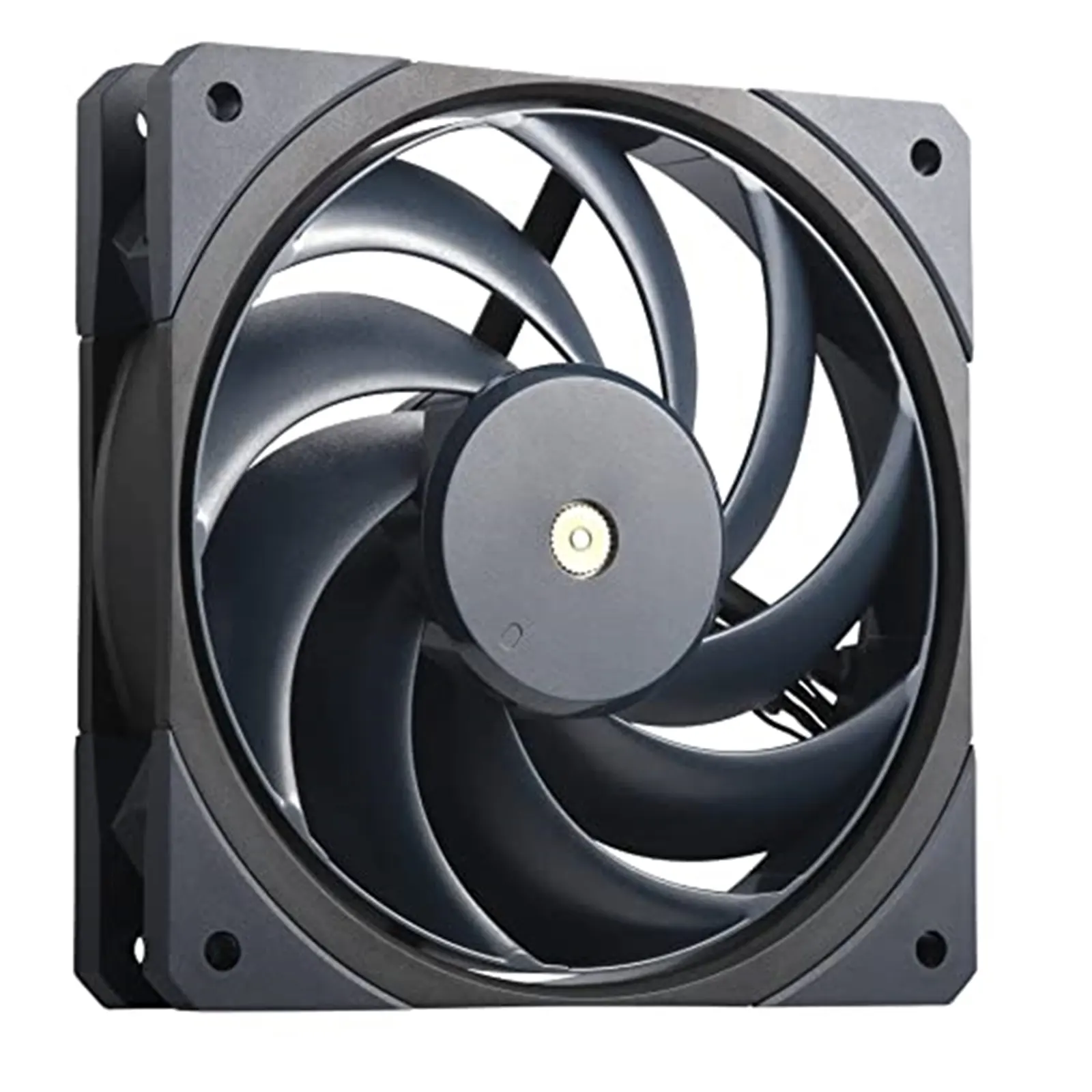 COOLER MASTER Mobius 120 OC High Performance Interconnecting Ring Blade Fan, PWM Fan Speed Cable Toggle, Metal Motor Hub, Double Ball Bearing for PC Case, Liquid and Air Cooler