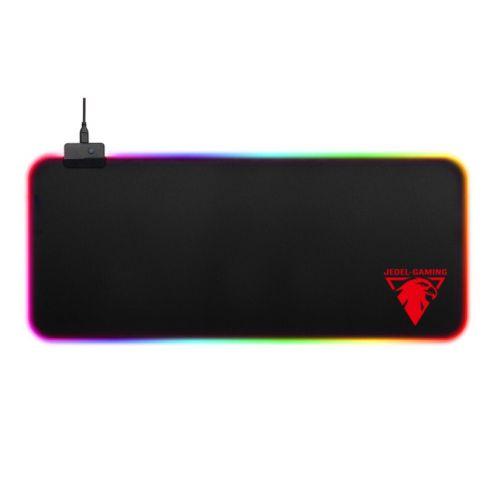 Jedel MP-03 XL RGB Gaming Mouse Pad, USB, Rainbow RGB, 800 x 300 x 4 mm