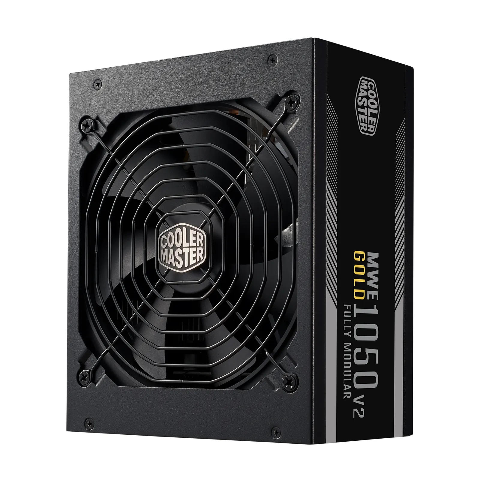 COOLER MASTER MWE Gold 1050 V2 ATX 3.0 1050W PSU, 140mm Silent Fan with Smart  Thermal Controlling Feature, 80 PLUS Gold, Fully Modular, UK Plug, Flat Black Cables, ATX 3.0 Ready with PCI-E 5.0 12VHPWR Connector