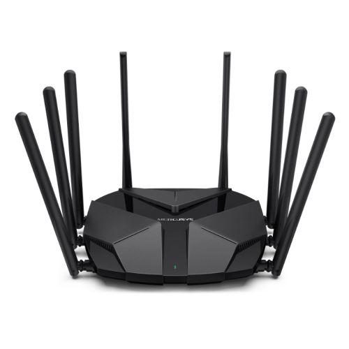 Mercusys (MR90X) AX6000 8-Stream Dual band Wi-Fi 6 Router, 2.5G LAN, 4x4 MU-MIMO, OFDMA, 8 Antennas