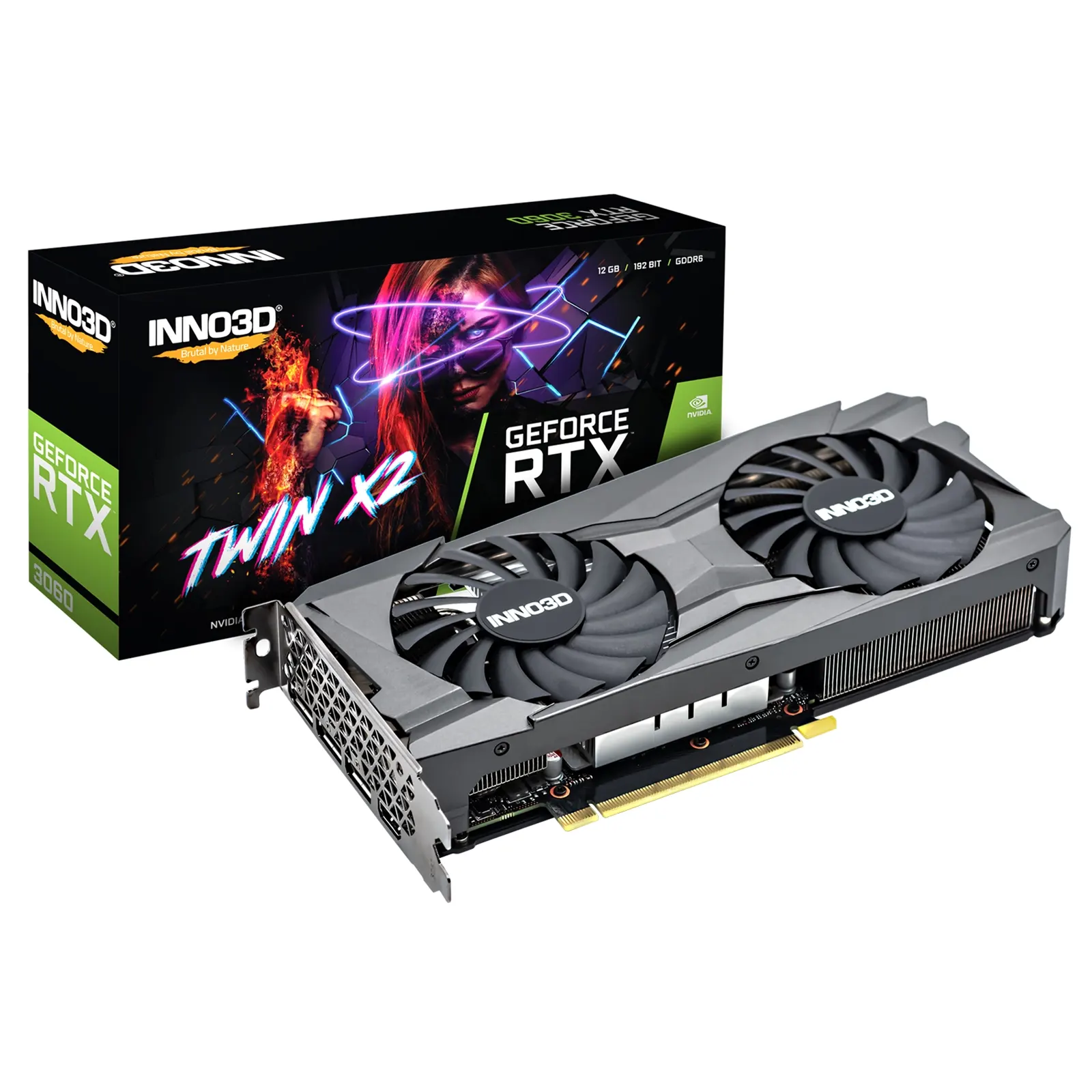 Inno3D Nvidia GeForce RTX 3060 TWIN X2 8GB Dual Fan Graphics Card