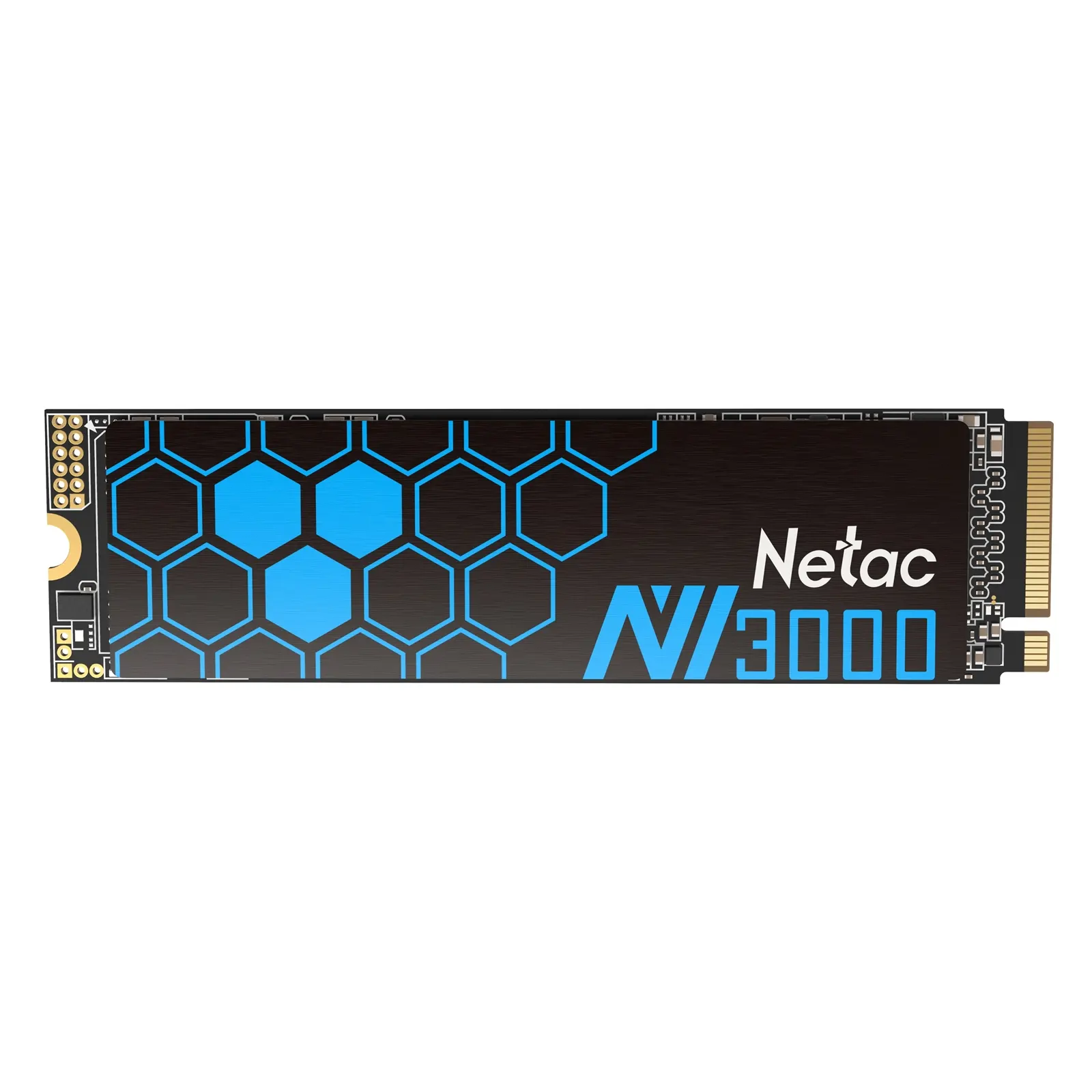 NETAC NV3000 (NT01NV3000-1T0-E4X) 1TB NVMe M.2 Interface, PCIe x3, 2280 Length, Read 3400MB/s, Write 2900MB/s, 5 Year Warranty