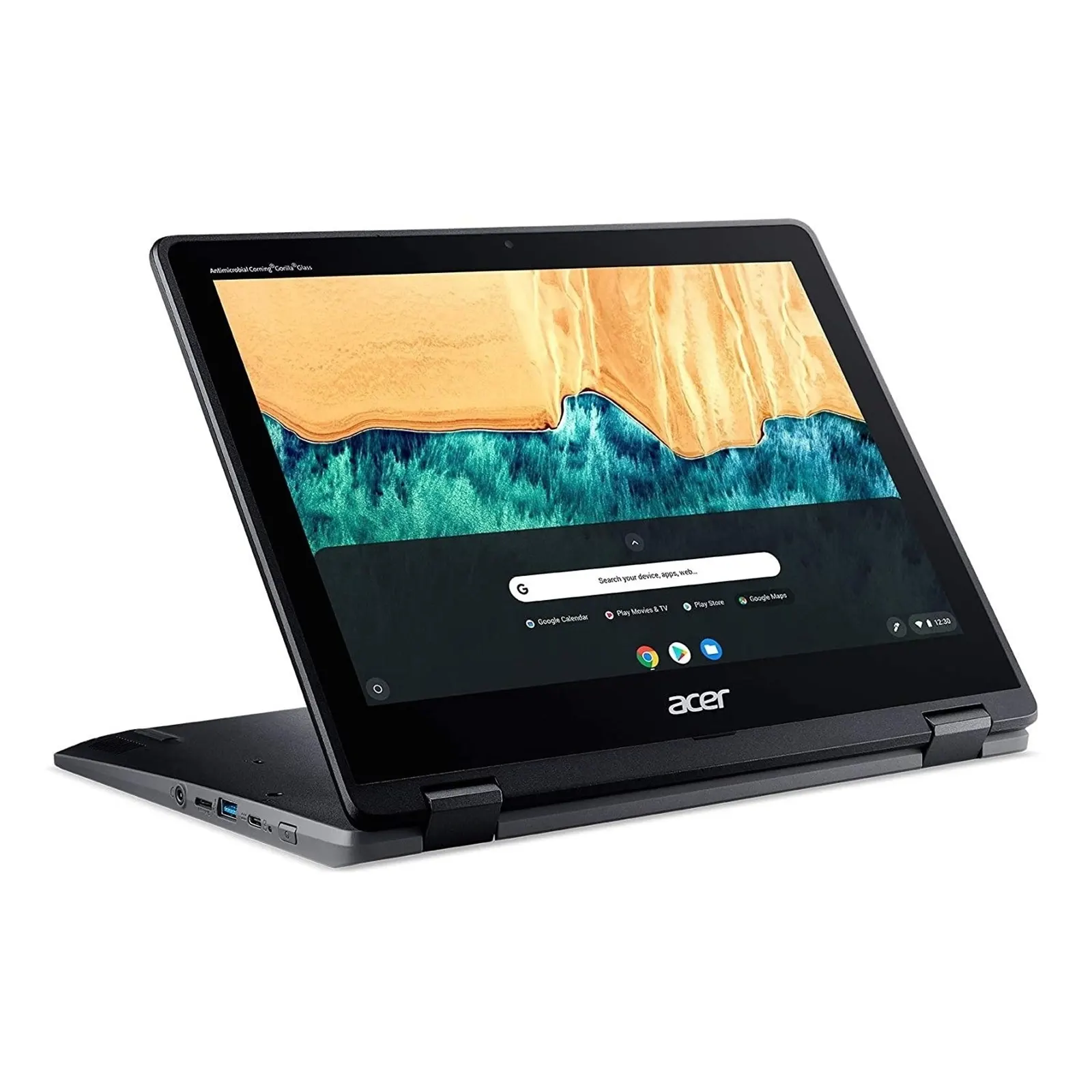 Acer Spin 512 NX.HVLEK.002 Chromebook, 12.5 Inch Touch Screen Display, Intel Celeron N4020 Processor, 4GB RAM, 32GB eMMC, Chrome OS