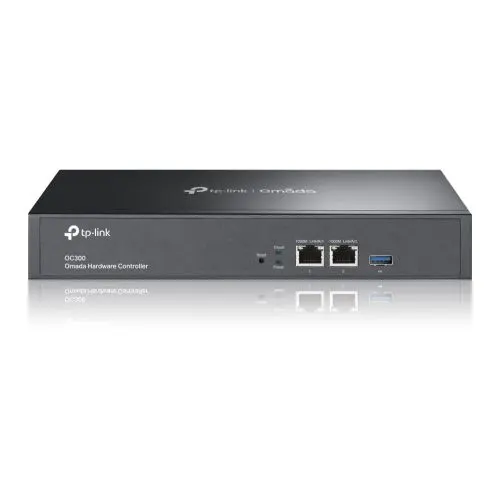 TP-LINK (OC300) Omada Hardware Controller, 2x GB LAN, USB 3.0, up to 500 APs/Switches/SafeStream Routers, Cloud Access, Multi-Site 