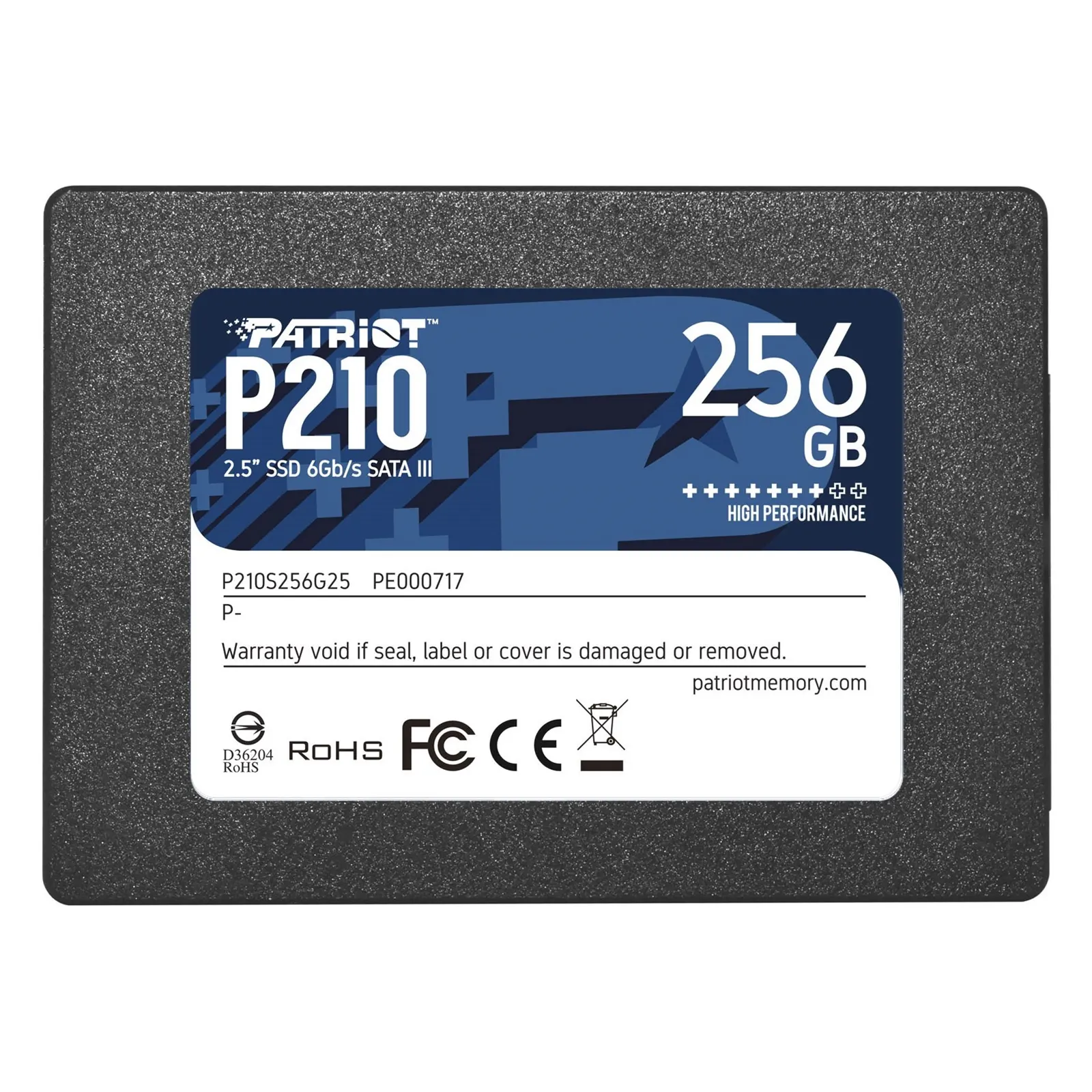 Patriot P210 256GB SATA III SSD