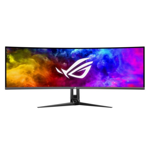 Asus 49" ROG Swift OLED Super Ultrawide Curved Gaming Monitor (PG48UQ), 5120 x 1440, 0.03ms, 144Hz, G-Sync, Heatsink, Smart KVM, RGB, VESA