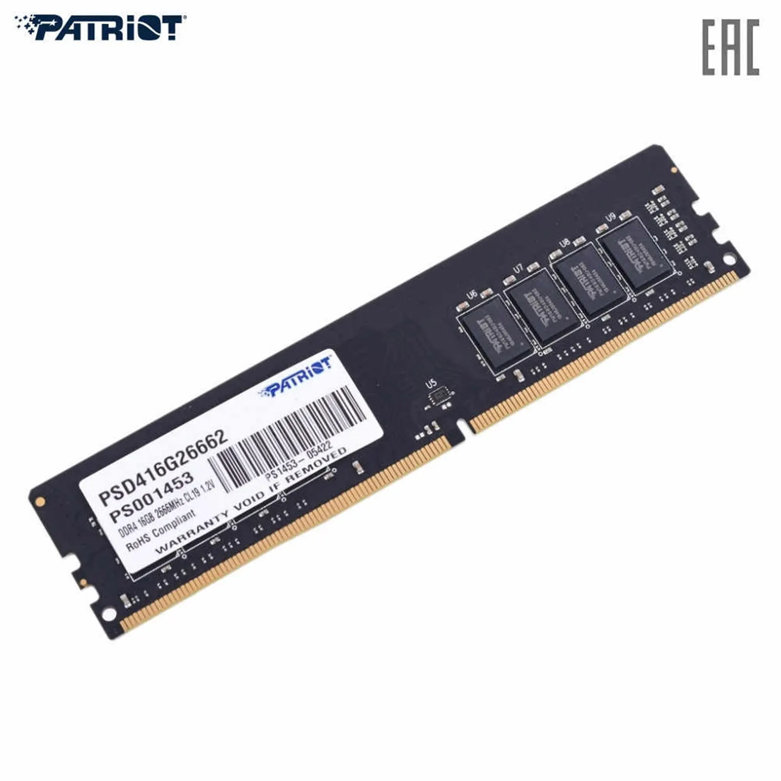 Patriot Signature Line 16GB No Heatsink (1 x 16GB) DDR4 2666MHz DIMM System Memory