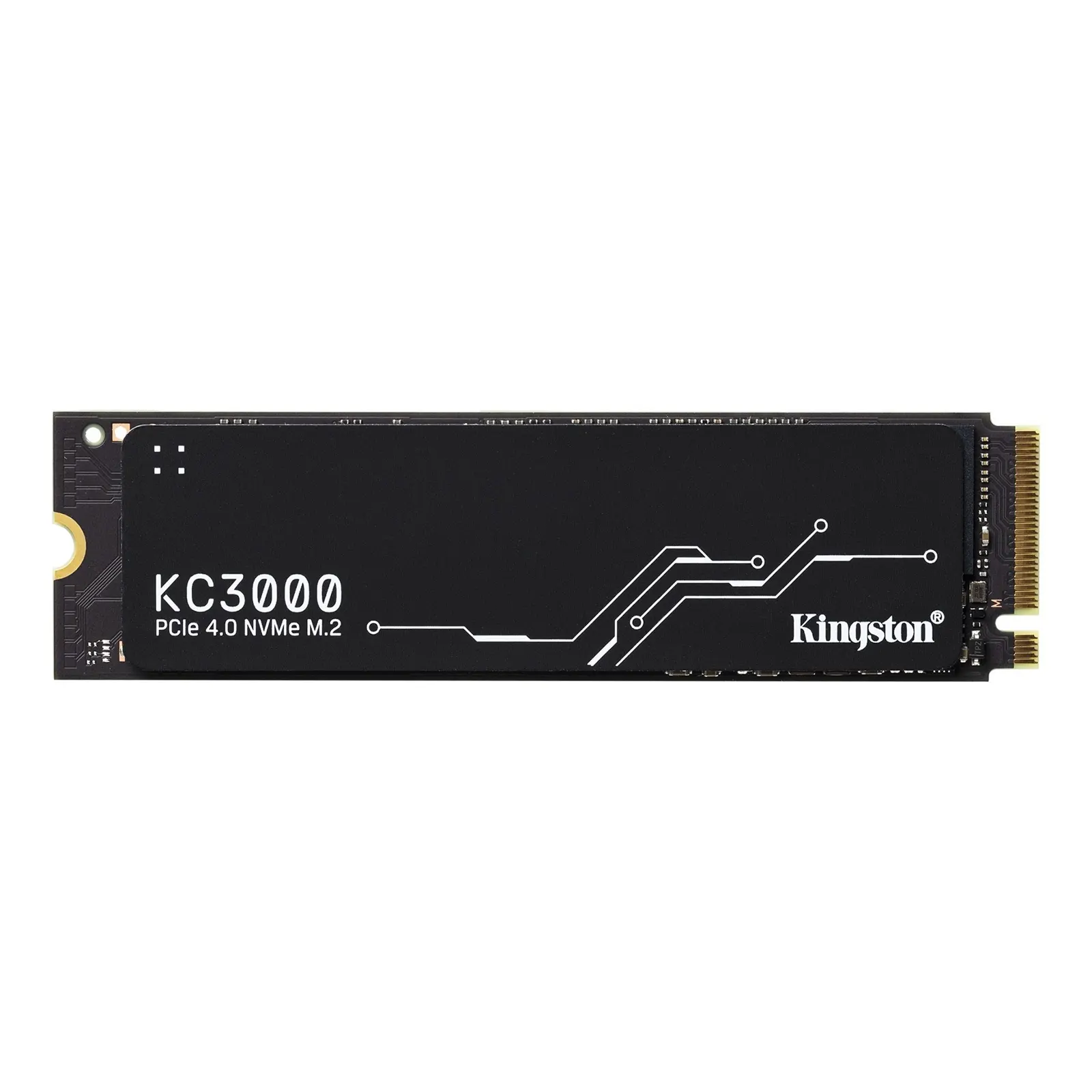 Kingston KC3000 (SKC3000D/2048G) 2TB NVME M.2 PCIe Gen4 x4 NVMe SSD, Read 7000MB/s, Write 7000MB/s, 5 Year Warranty