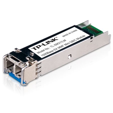 TP-LINK (TL-SM311LM) MiniGBIC Multi-Mode SFP Fiber Module, 550m, 850nm Wave