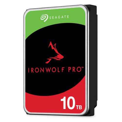 Seagate 3.5", 10TB, SATA3, IronWolf Pro NAS Hard Drive, 7200RPM, 256MB Cache, CMR, OEM 