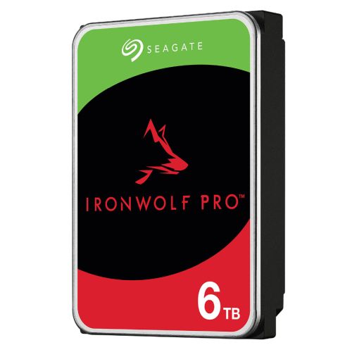 Seagate 3.5", 6TB, SATA3, IronWolf Pro NAS Hard Drive, 7200RPM, 256MB Cache, CMR, OEM