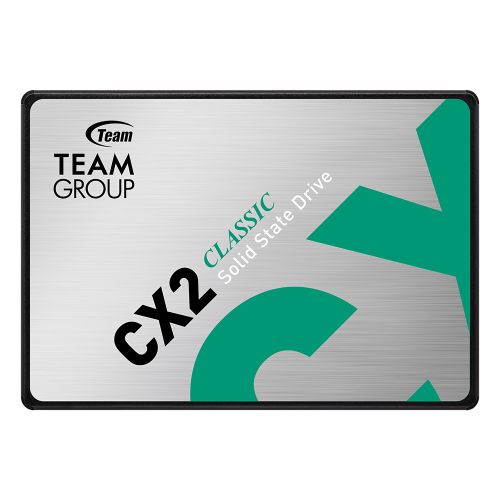 Team 256GB CX2 SSD, 2.5", SATA3, SLC Caching, R/W 520/430 MB/s, 7mm