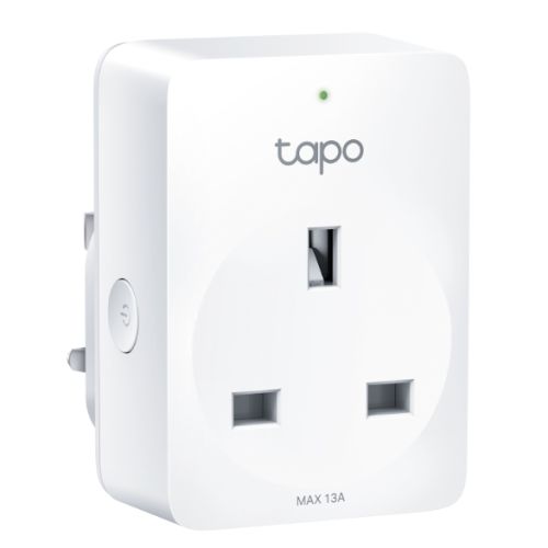 TP-LINK (TAPO P110M) Mini Smart Wi-Fi Plug, Energy Monitoring, Remote Access, Scheduling, Away Mode, Voice Control, Matter Certified