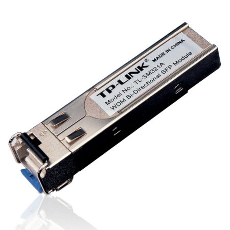 TP-LINK (TL-SM321A) 1000Base-BX WDM Bi-Directional SFP Module, 10km, TX: 1550nm, RX: 1310nm