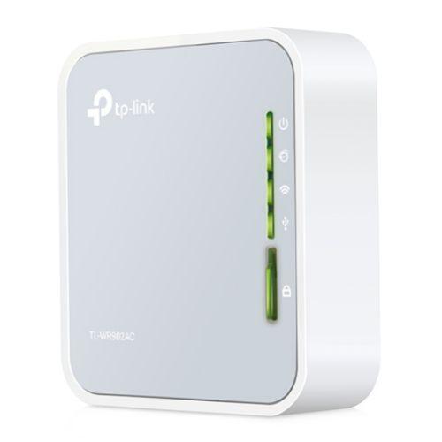 TP-LINK (TL-WR902AC) AC750 (433+300) Wireless Dual Band Travel Router, 3G/4G, USB