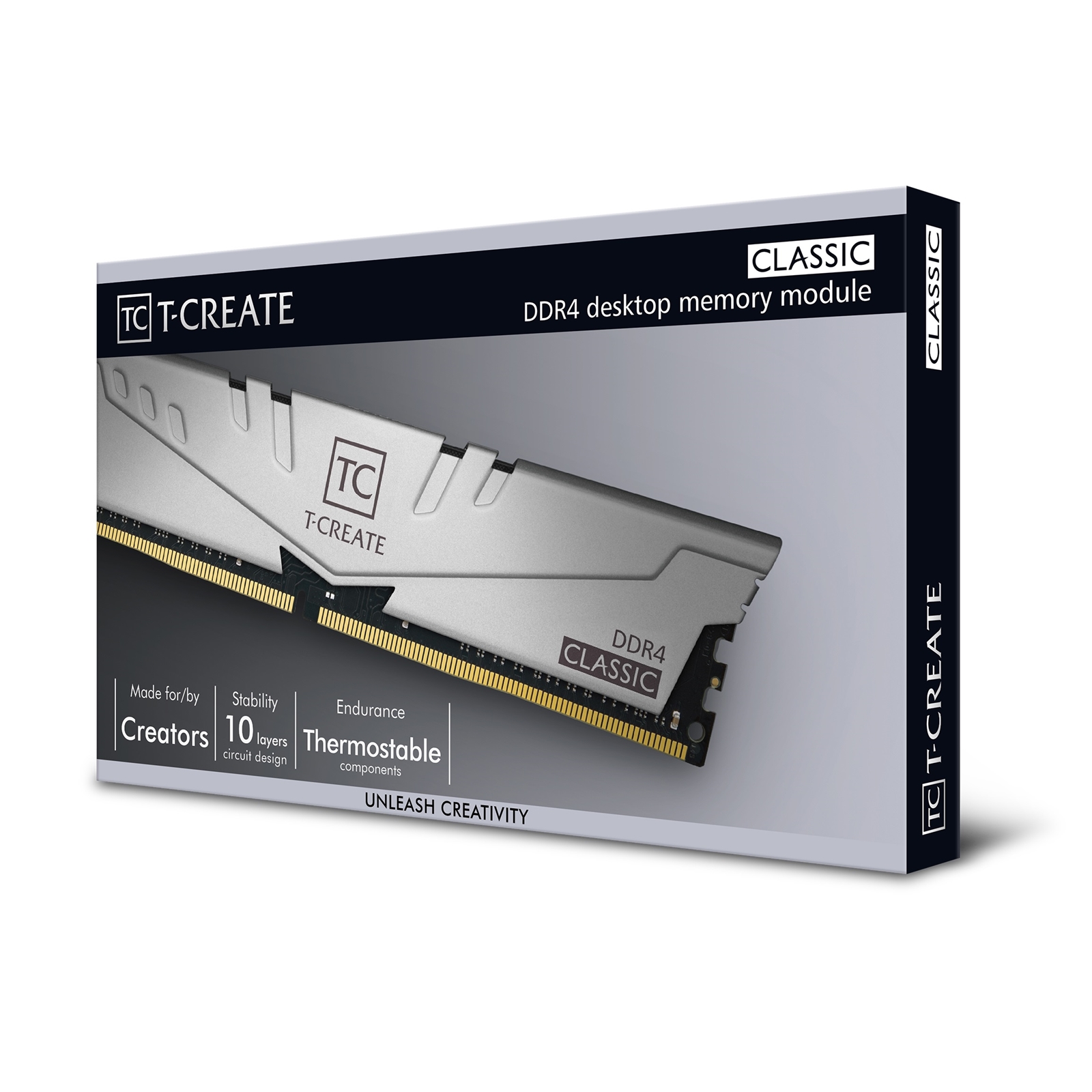 Team T-Create Classic 32GB Aluminium Heatsink (2 x 16GB) DDR4 3200MHz DIMM System Memory