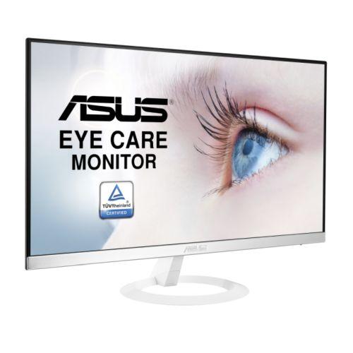 Asus 23" Frameless Eye Care IPS Monitor (VZ239HE-W), 1920 x 1080, 5ms, VGA, HDMI, Ultra-slim, White