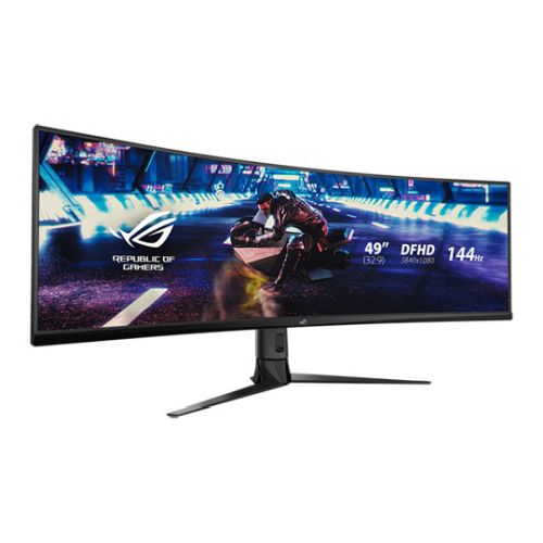 Asus 49" Super Ultra-Wide Gaming Monitor (XG49VQ), 3840 x 1080, 4ms, 2 HDMI, DP, Speakers, VESA